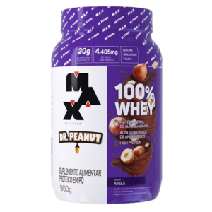 100%Whey 900g Max x Dr.Peanut